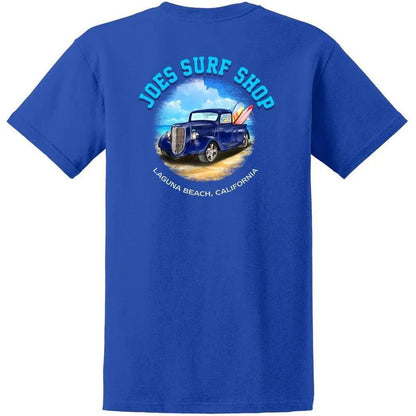 Joe's Surf Shop Surf Truck Design Heavyweight Cotton Tee - Angler's Pro Tackle & Outdoors