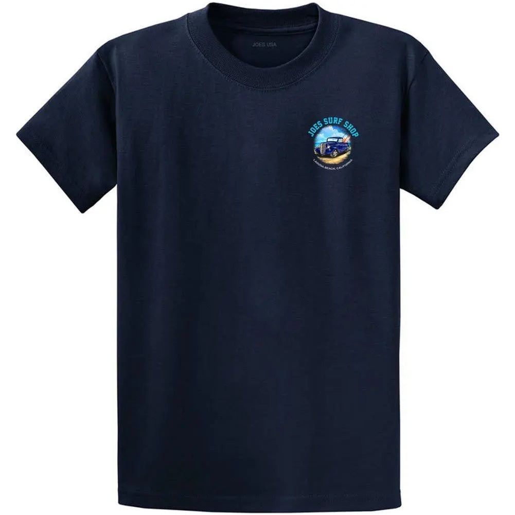 Joe's Surf Shop Surf Truck Design Heavyweight Cotton Tee - Angler's Pro Tackle & Outdoors