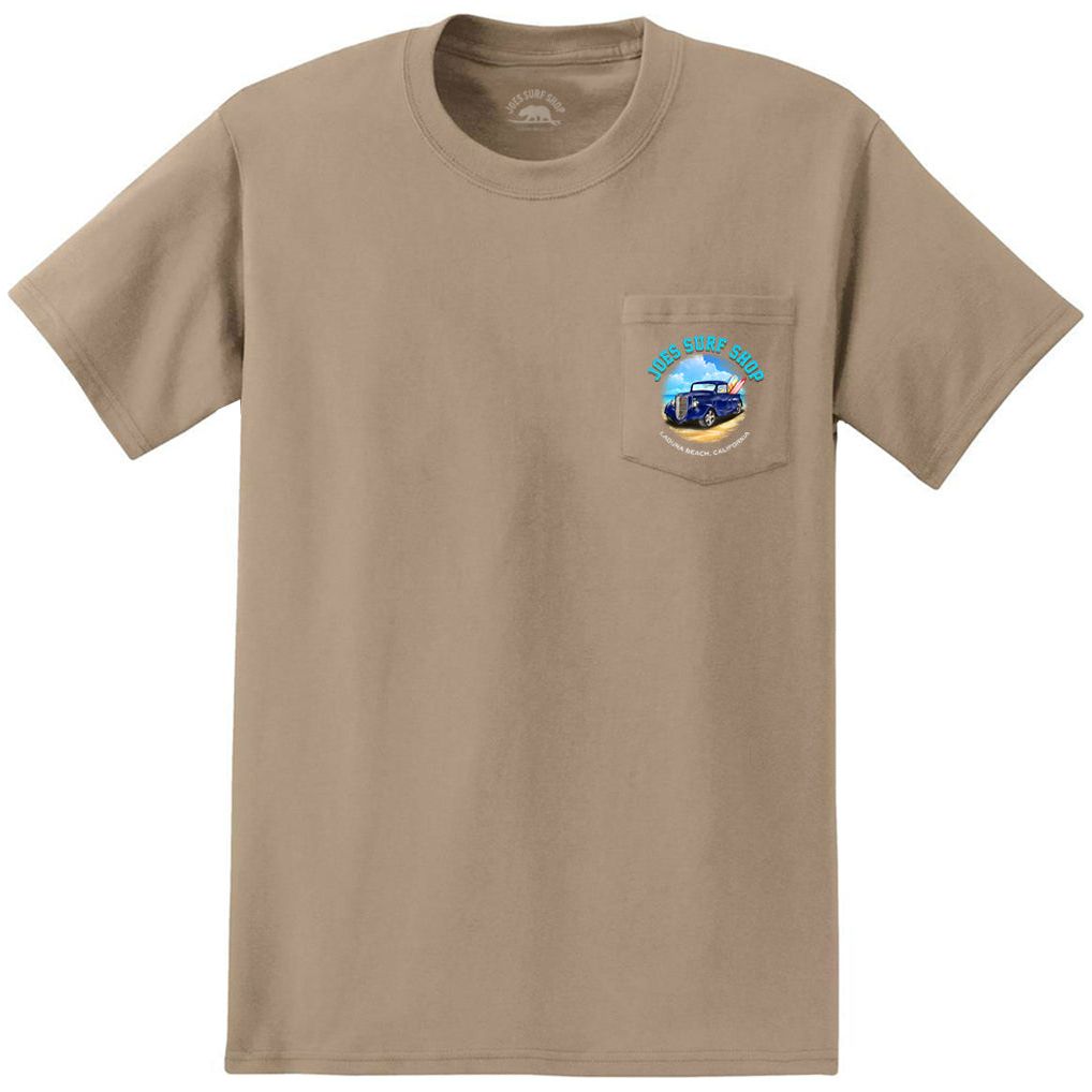 Joe's Surf Shop Surf Truck Heavyweight Pocket Tee - Angler's Pro Tackle & Outdoors