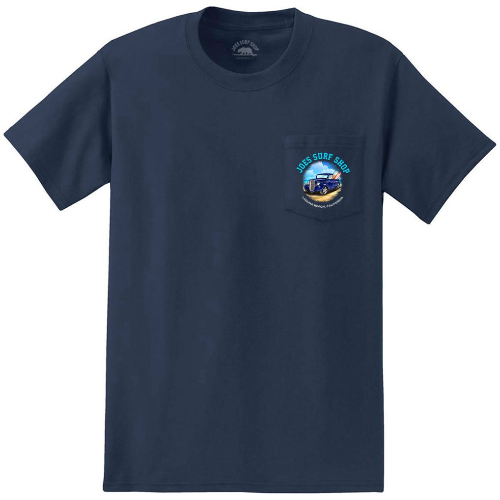 Joe's Surf Shop Surf Truck Heavyweight Pocket Tee - Angler's Pro Tackle & Outdoors