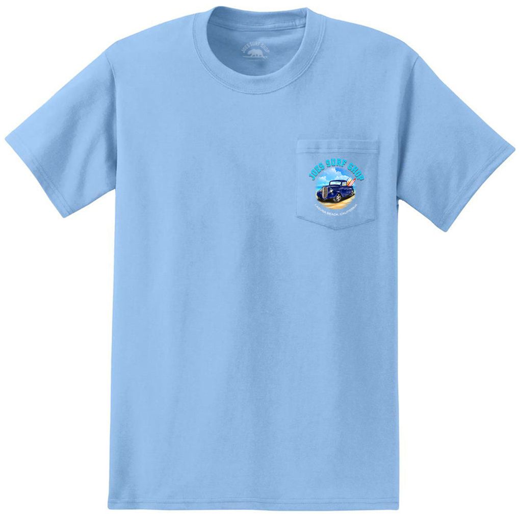 Joe's Surf Shop Surf Truck Heavyweight Pocket Tee - Angler's Pro Tackle & Outdoors