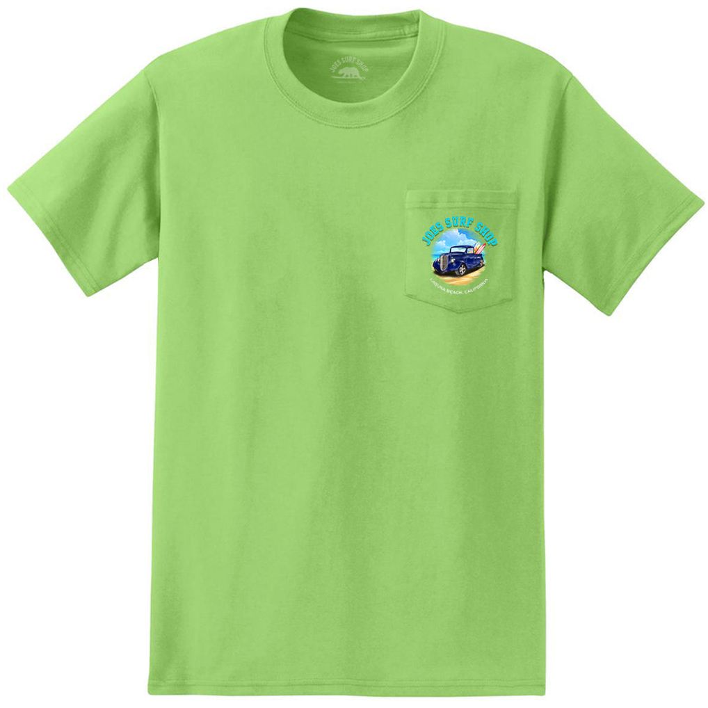 Joe's Surf Shop Surf Truck Heavyweight Pocket Tee - Angler's Pro Tackle & Outdoors