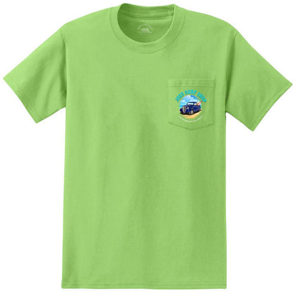 Joe's Surf Shop Surf Truck Heavyweight Pocket Tee - Angler's Pro Tackle & Outdoors