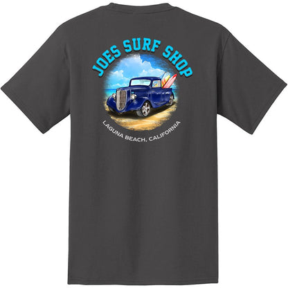Joe's Surf Shop Surf Truck Heavyweight Pocket Tee - Angler's Pro Tackle & Outdoors