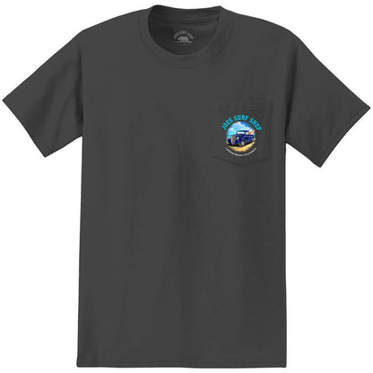 Joe's Surf Shop Surf Truck Heavyweight Pocket Tee - Angler's Pro Tackle & Outdoors