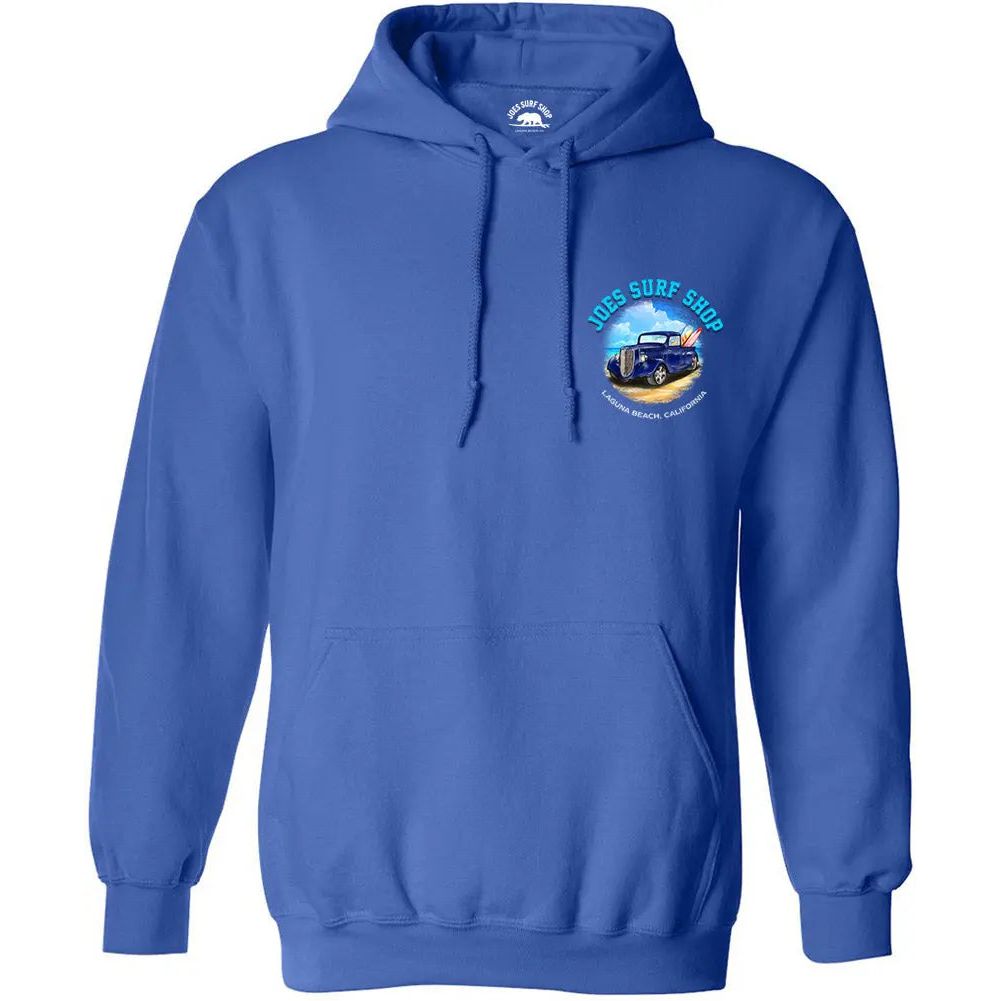 Joe's Surf Shop Surf Truck Pullover Hoodie - Angler's Pro Tackle & Outdoors