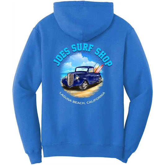Joe's Surf Shop Surf Truck Pullover Hoodie - Angler's Pro Tackle & Outdoors