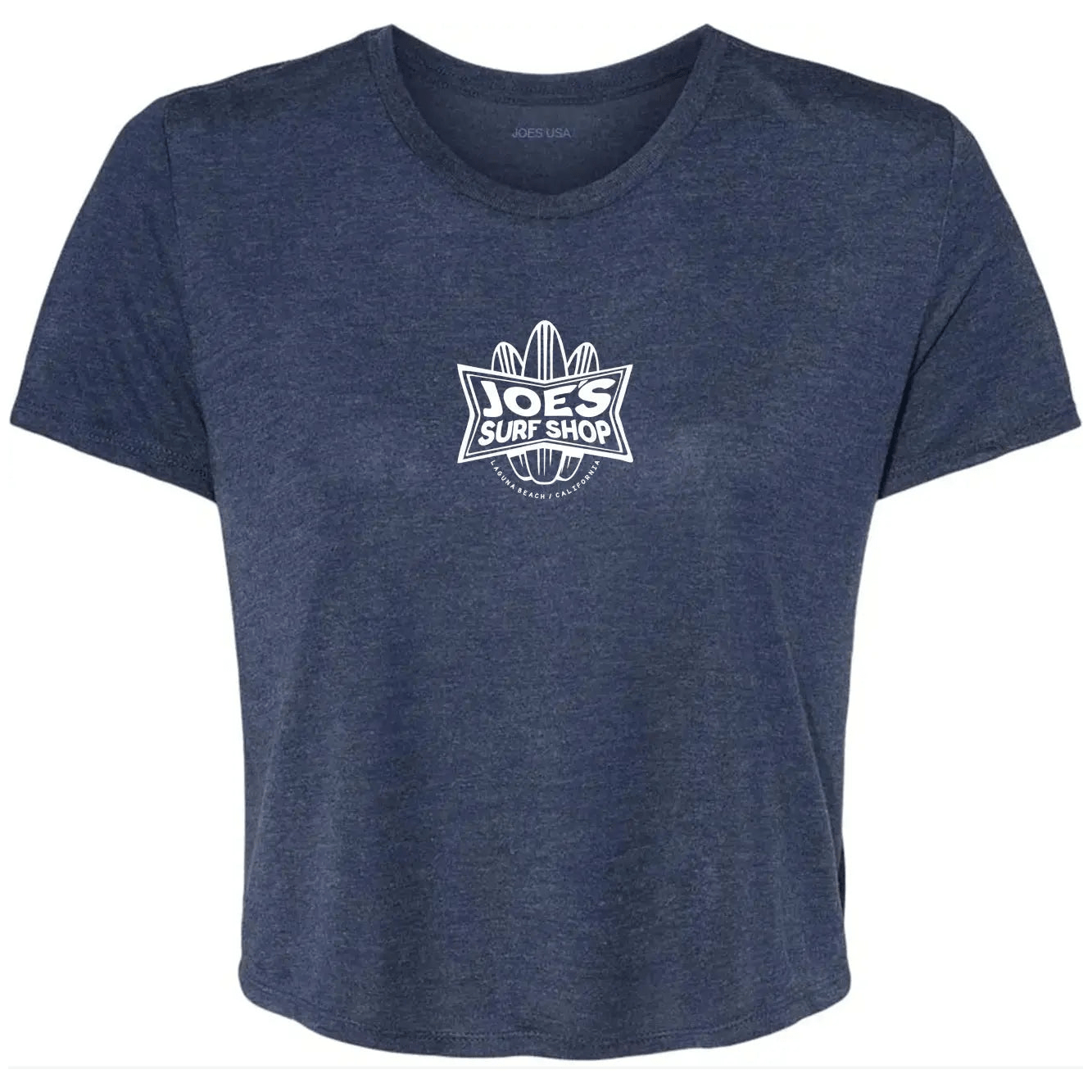 Joe's Surf Shop Surfboards Flowy Crop Tee - Angler's Pro Tackle & Outdoors