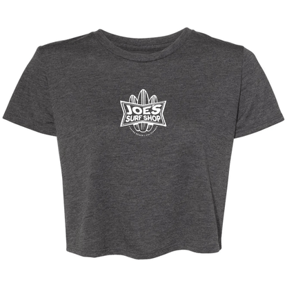 Joe's Surf Shop Surfboards Flowy Crop Tee - Angler's Pro Tackle & Outdoors