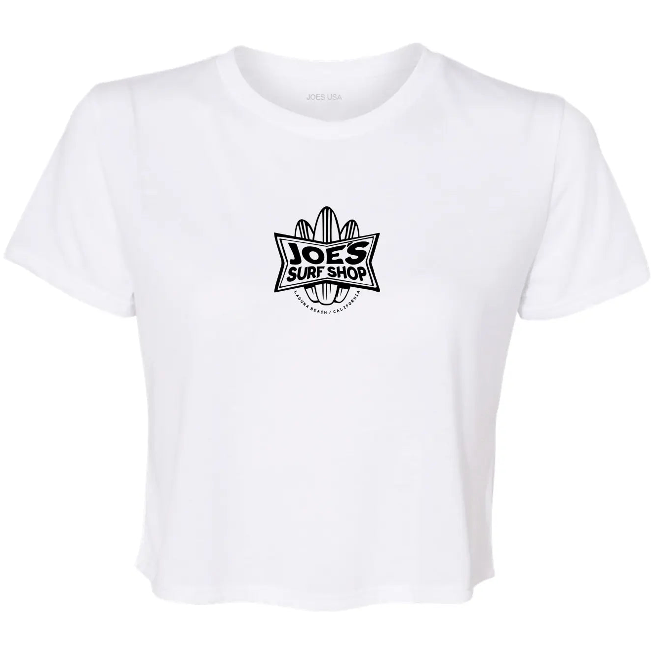Joe's Surf Shop Surfboards Flowy Crop Tee - Angler's Pro Tackle & Outdoors