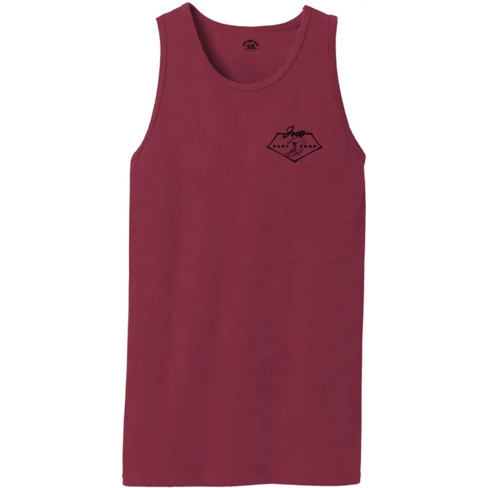 Joe's Surf Shop Surfing 101 Beach Wash® Garment - Dyed Tank Top - Angler's Pro Tackle & Outdoors
