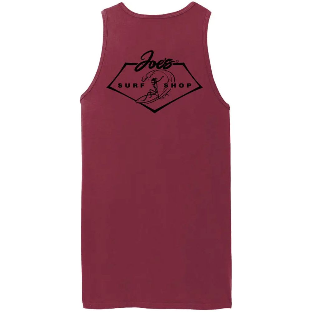 Joe's Surf Shop Surfing 101 Beach Wash® Garment - Dyed Tank Top - Angler's Pro Tackle & Outdoors