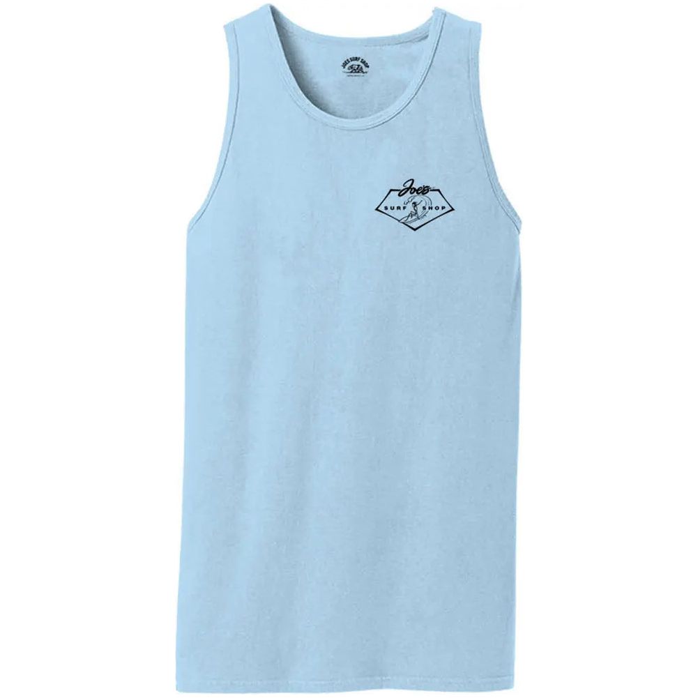 Joe's Surf Shop Surfing 101 Beach Wash® Garment - Dyed Tank Top - Angler's Pro Tackle & Outdoors
