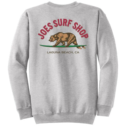 Joe's Surf Shop Surfing Bear Crewneck - Angler's Pro Tackle & Outdoors