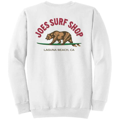 Joe's Surf Shop Surfing Bear Crewneck - Angler's Pro Tackle & Outdoors