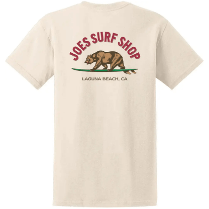 Joe's Surf Shop Surfing Bear Heavyweight Cotton Tee - Angler's Pro Tackle & Outdoors