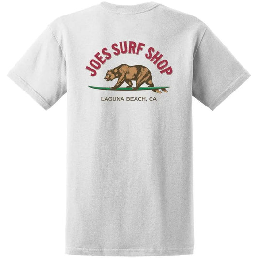 Joe's Surf Shop Surfing Bear Heavyweight Cotton Tee - Angler's Pro Tackle & Outdoors