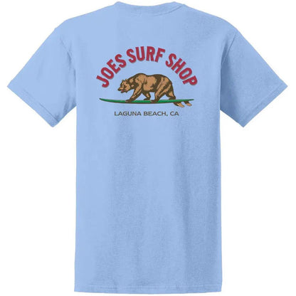 Joe's Surf Shop Surfing Bear Heavyweight Cotton Tee - Angler's Pro Tackle & Outdoors
