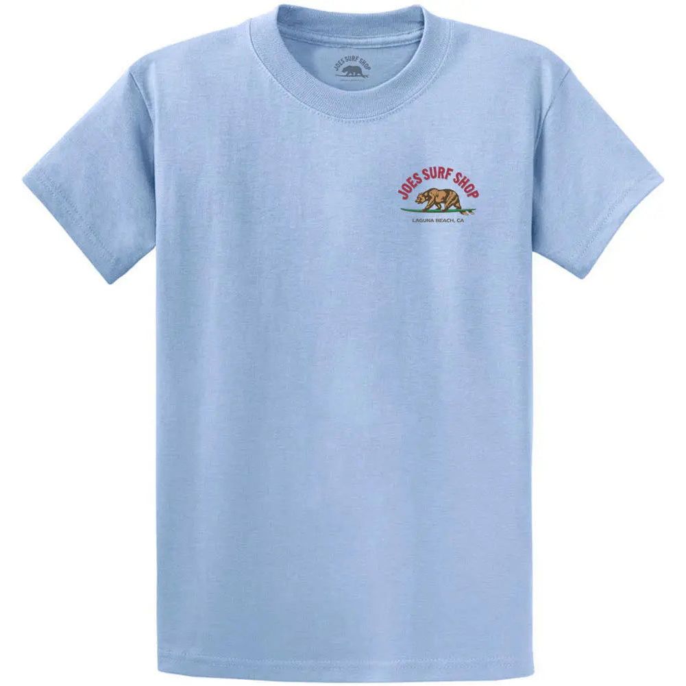 Joe's Surf Shop Surfing Bear Heavyweight Cotton Tee - Angler's Pro Tackle & Outdoors