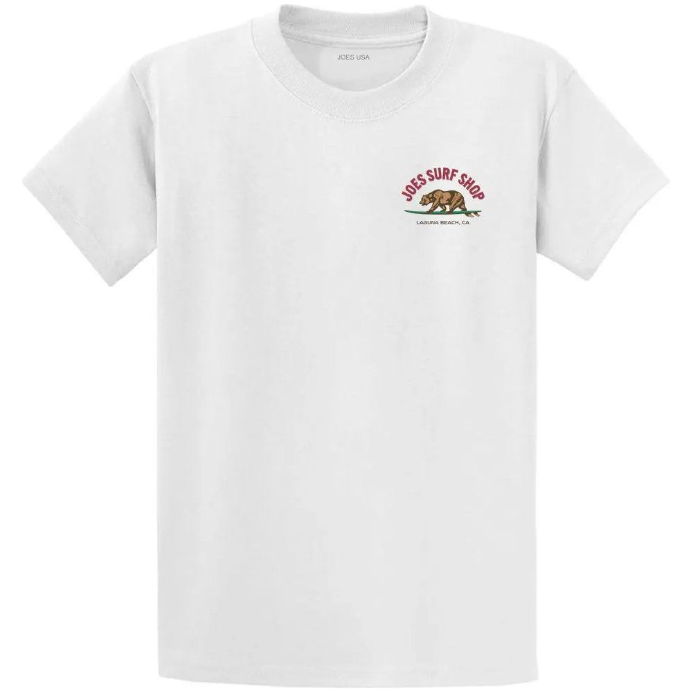 Joe's Surf Shop Surfing Bear Heavyweight Cotton Tee - Angler's Pro Tackle & Outdoors
