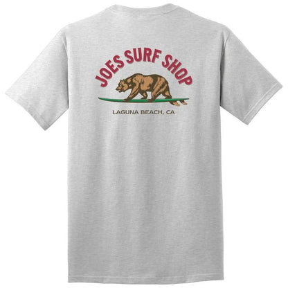 Joe's Surf Shop Surfing Bear Heavyweight Cotton Tee - Angler's Pro Tackle & Outdoors