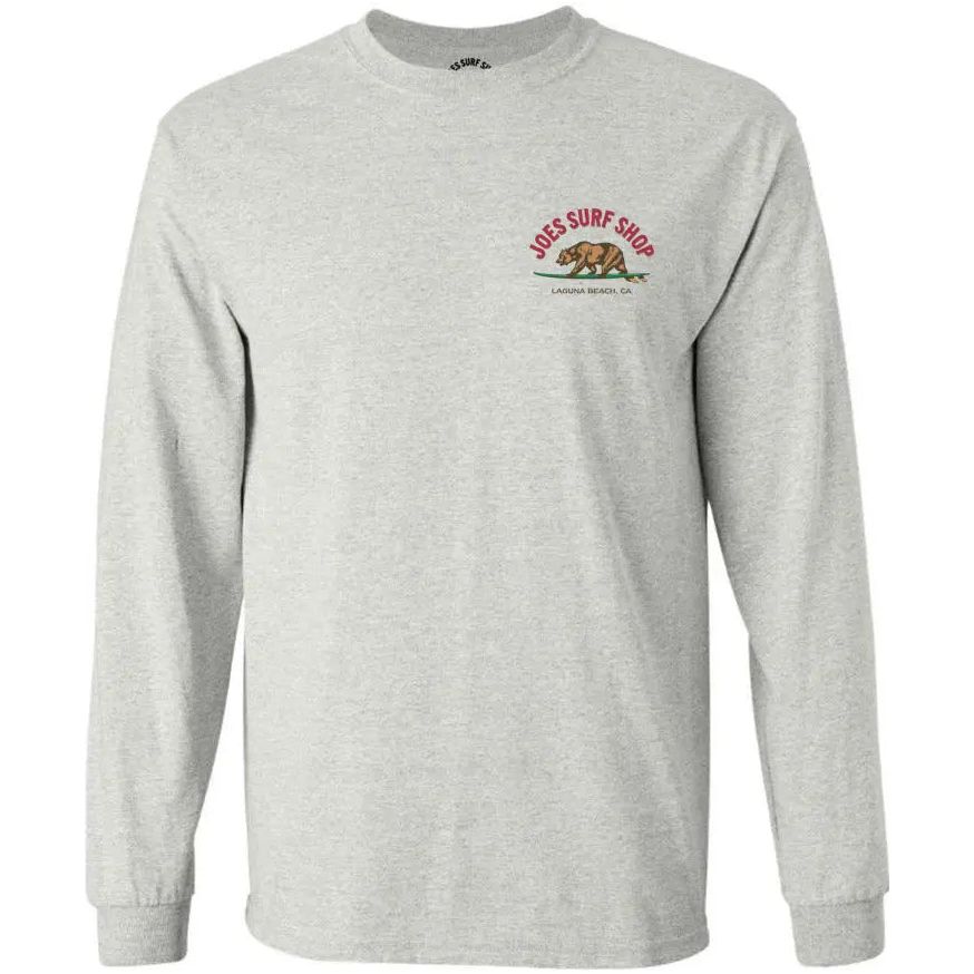 Joe's Surf Shop Surfing Bear Long Sleeve Tee - Angler's Pro Tackle & Outdoors