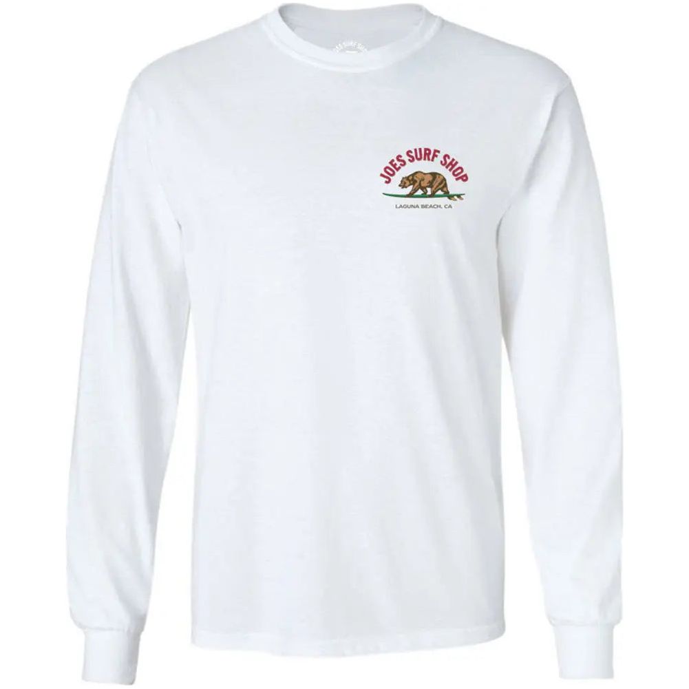 Joe's Surf Shop Surfing Bear Long Sleeve Tee - Angler's Pro Tackle & Outdoors
