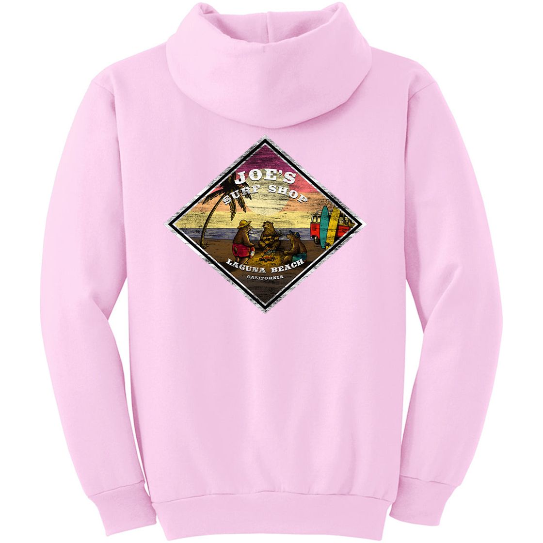 Joe's Surf Shop Three Bears on the Beach Pullover Surf Hoodie - Angler's Pro Tackle & Outdoors