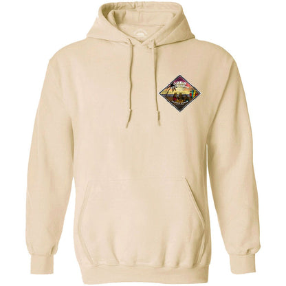 Joe's Surf Shop Three Bears on the Beach Pullover Surf Hoodie - Angler's Pro Tackle & Outdoors