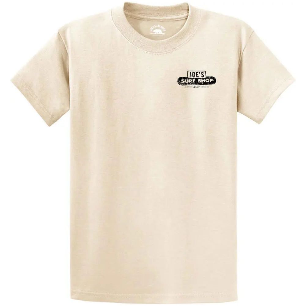 Joe's Surf Shop Vintage Beach Logo Heavyweight Cotton Tee - Angler's Pro Tackle & Outdoors
