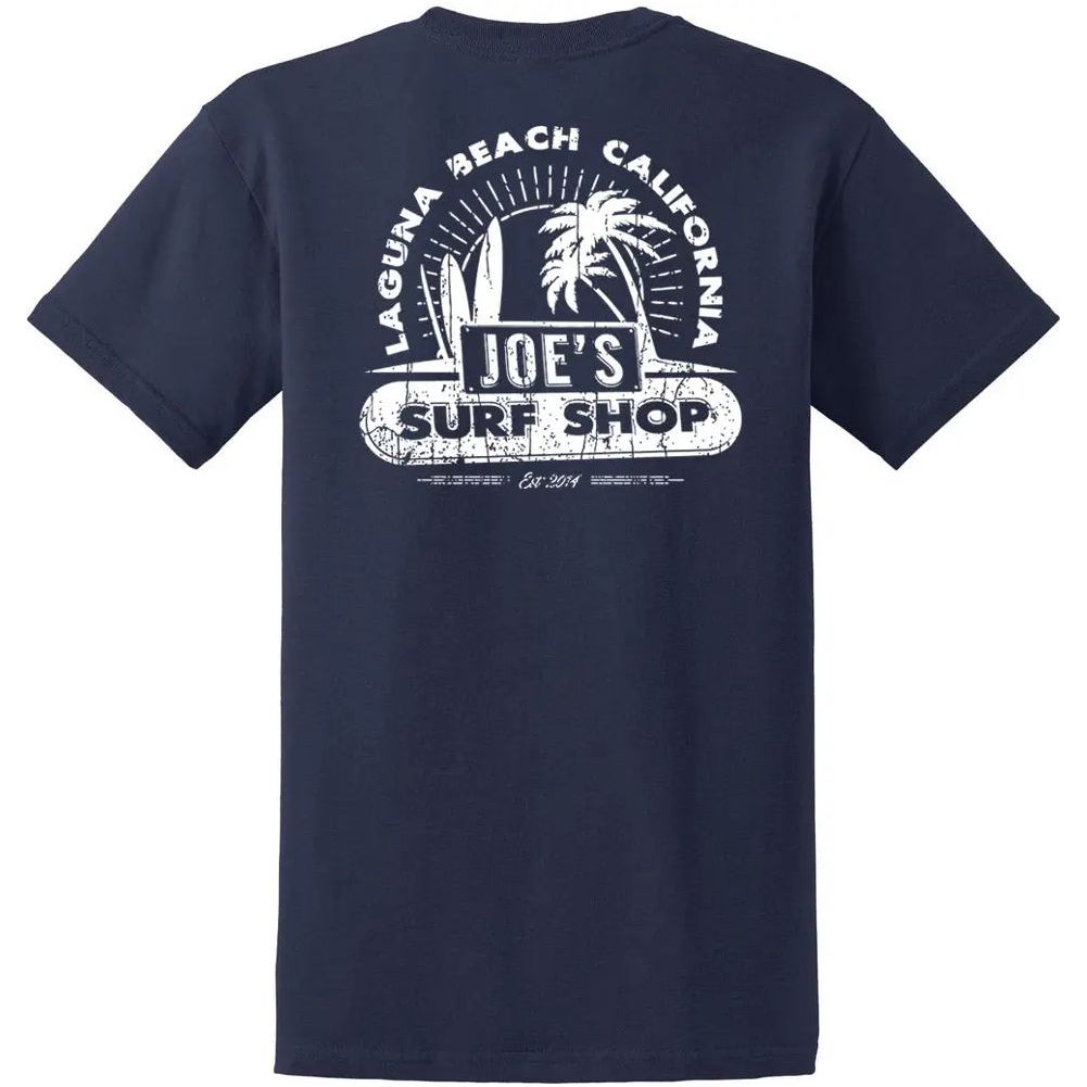 Joe's Surf Shop Vintage Beach Logo Heavyweight Cotton Tee - Angler's Pro Tackle & Outdoors