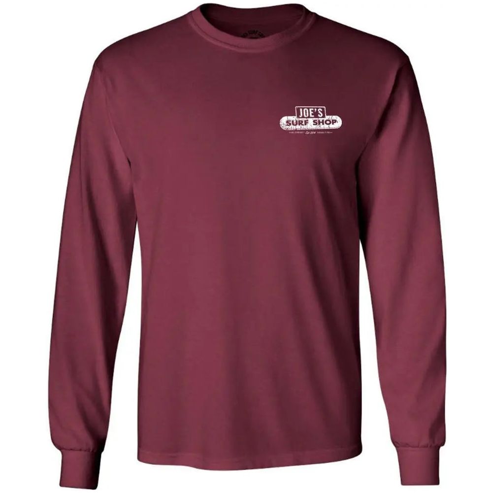 Joe's Surf Shop Vintage Beach Long Sleeve Tee - Angler's Pro Tackle & Outdoors
