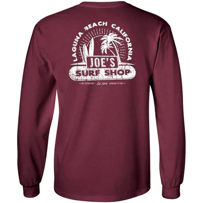 Joe's Surf Shop Vintage Beach Long Sleeve Tee - Angler's Pro Tackle & Outdoors