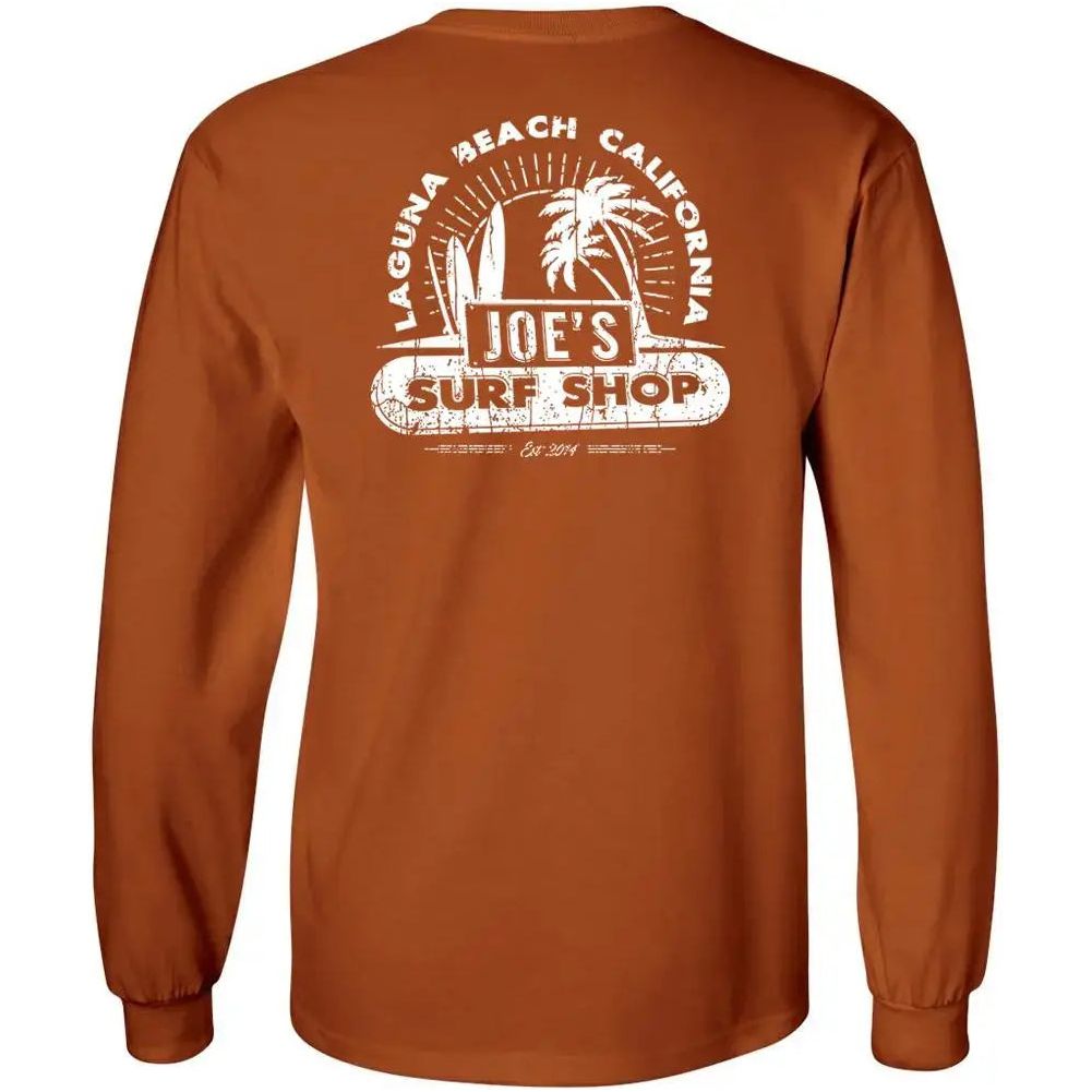 Joe's Surf Shop Vintage Beach Long Sleeve Tee - Angler's Pro Tackle & Outdoors