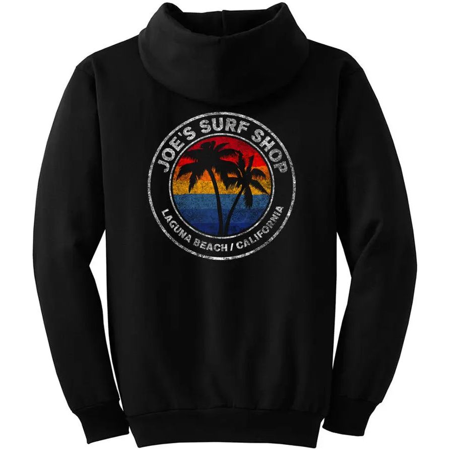 Joe's Surf Shop Vintage Sunset Pullover Hoodie - Angler's Pro Tackle & Outdoors