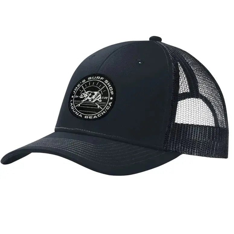 Joe's Surf Shop Vintage Surfing Bear Curved Snapback Cap - Angler's Pro Tackle & Outdoors