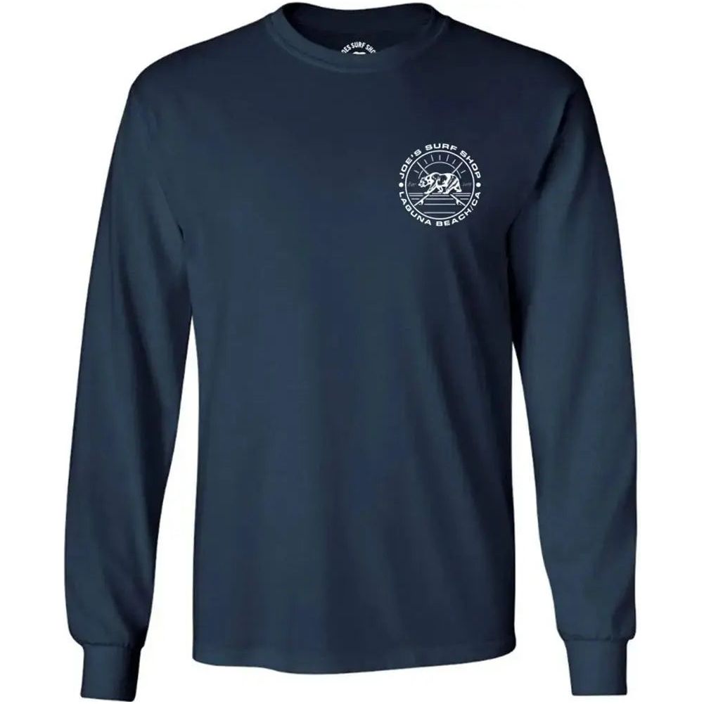 Joe's Surf Shop Vintage Surfing Bear Long Sleeve Tee - Angler's Pro Tackle & Outdoors