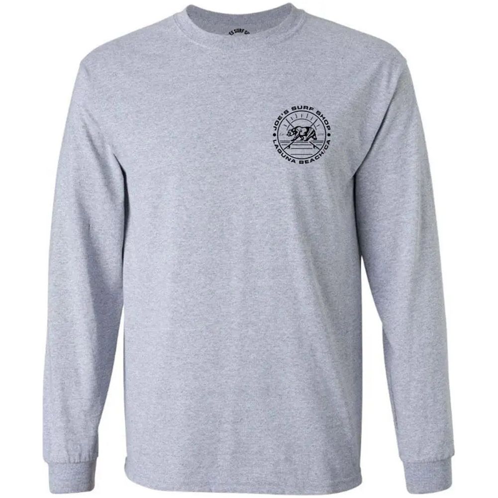 Joe's Surf Shop Vintage Surfing Bear Long Sleeve Tee - Angler's Pro Tackle & Outdoors