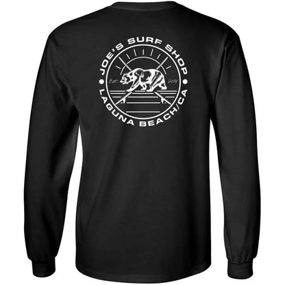 Joe's Surf Shop Vintage Surfing Bear Long Sleeve Tee - Angler's Pro Tackle & Outdoors