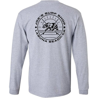 Joe's Surf Shop Vintage Surfing Bear Long Sleeve Tee - Angler's Pro Tackle & Outdoors
