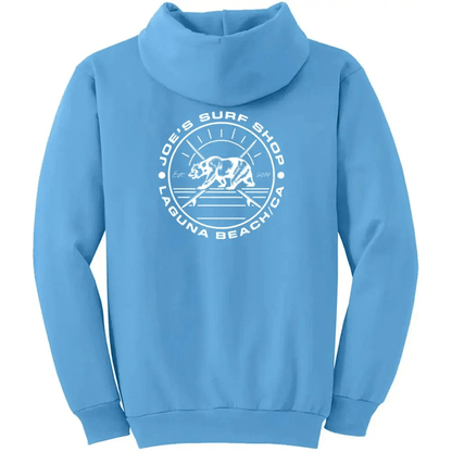 Joe's Surf Shop Vintage Surfing Bear Pullover Hoodie - Angler's Pro Tackle & Outdoors