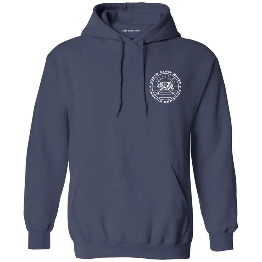 Joe's Surf Shop Vintage Surfing Bear Pullover Hoodie - Angler's Pro Tackle & Outdoors