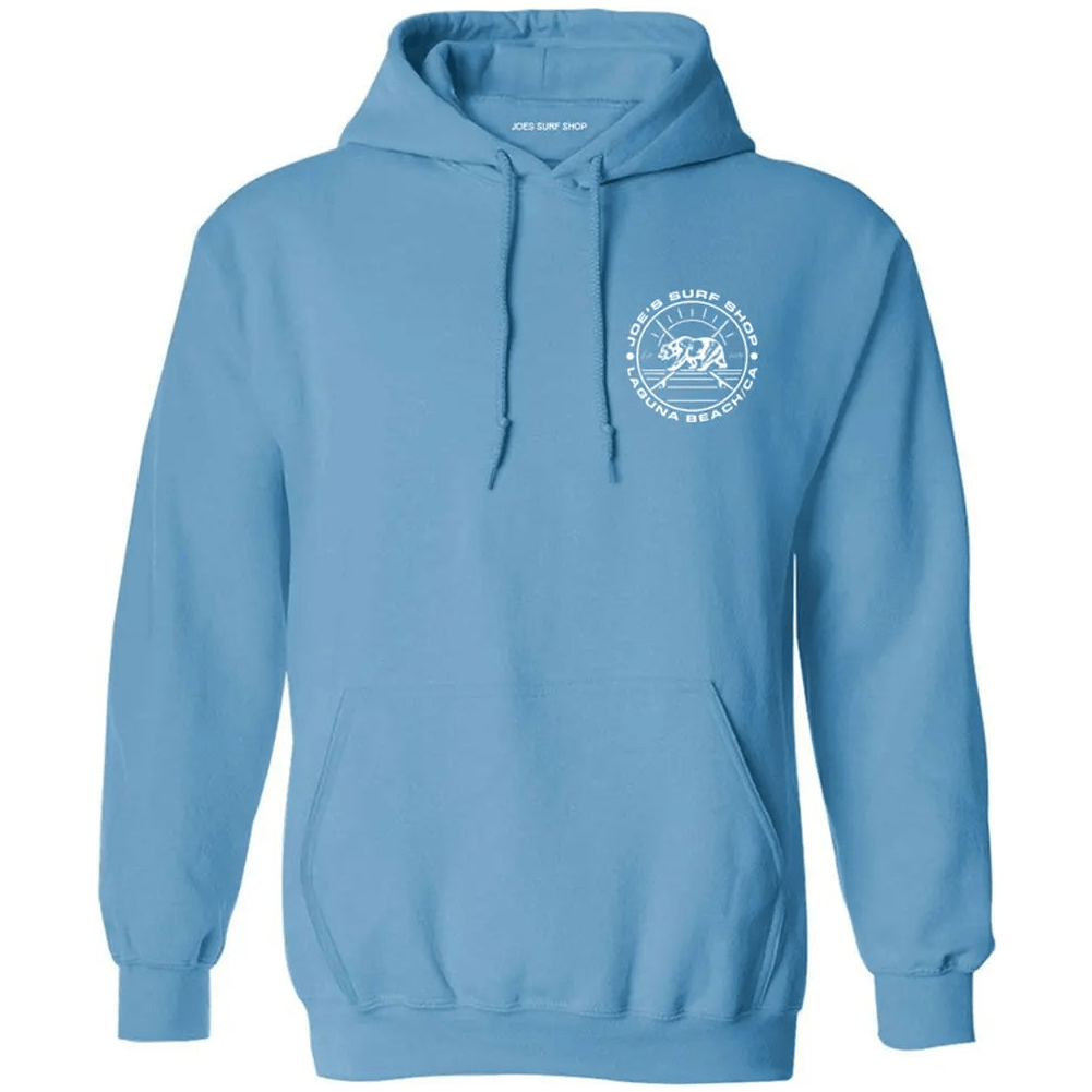 Joe's Surf Shop Vintage Surfing Bear Pullover Hoodie - Angler's Pro Tackle & Outdoors