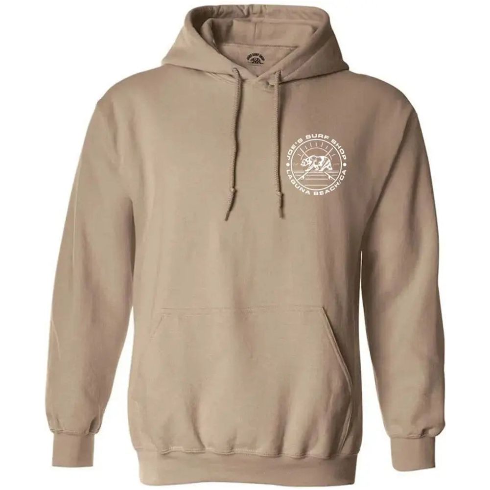 Joe's Surf Shop Vintage Surfing Bear Pullover Hoodie - Angler's Pro Tackle & Outdoors