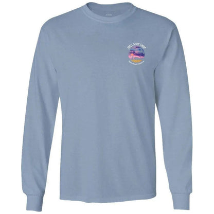 Joe's Surf Shop Wagon Silhouette Long Sleeve Cotton T-Shirt - Angler's Pro Tackle & Outdoors