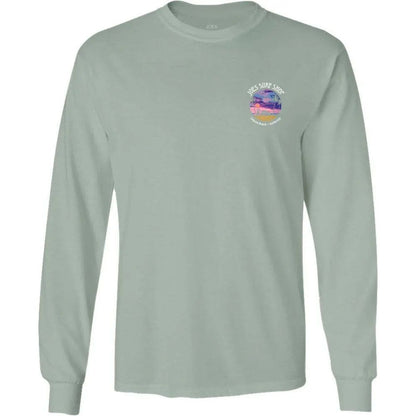 Joe's Surf Shop Wagon Silhouette Long Sleeve Cotton T-Shirt - Angler's Pro Tackle & Outdoors