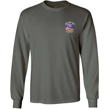 Joe's Surf Shop Wagon Silhouette Long Sleeve Cotton T-Shirt - Angler's Pro Tackle & Outdoors