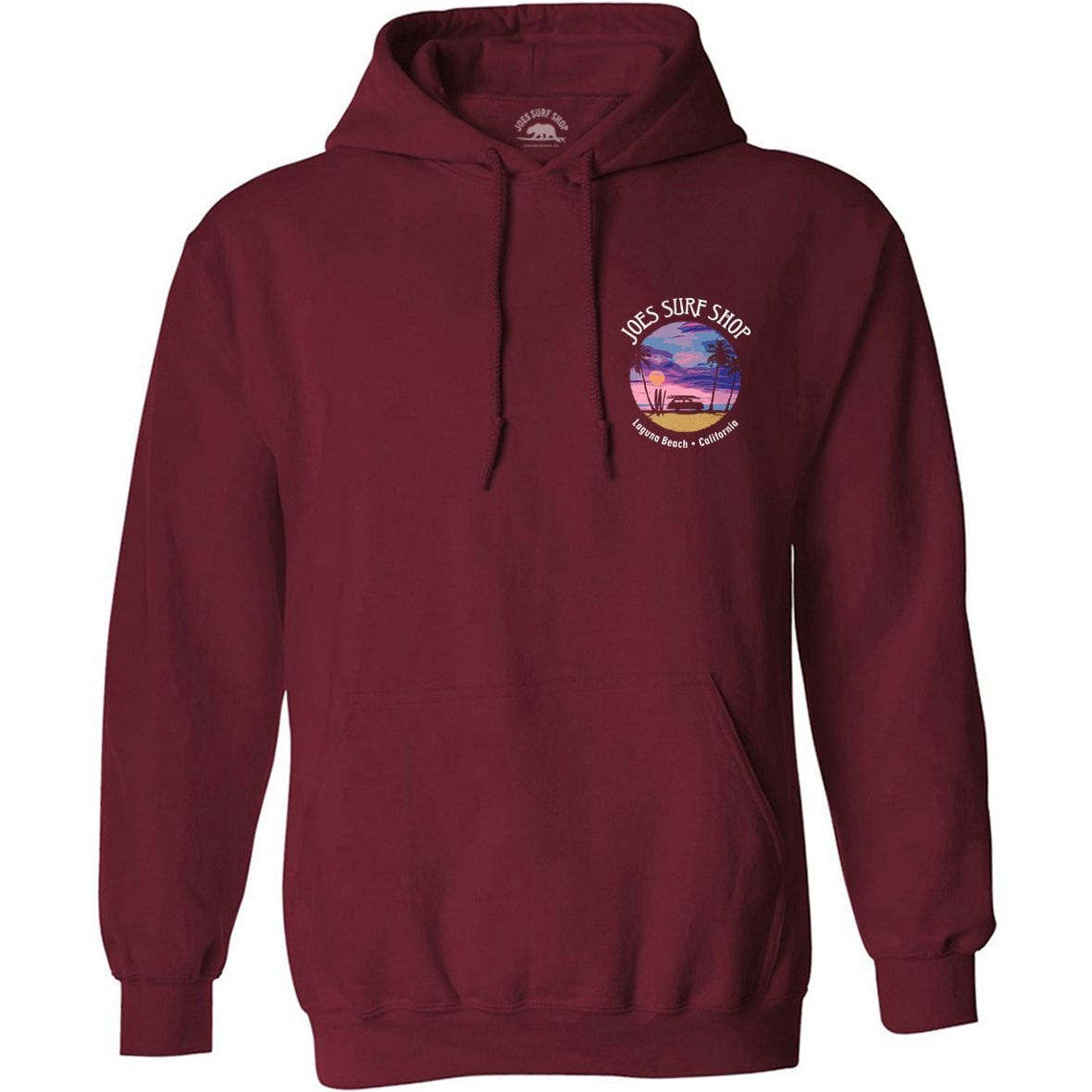Joe's Surf Shop Wagon Silhouette Pullover Surf Hoodie - Angler's Pro Tackle & Outdoors