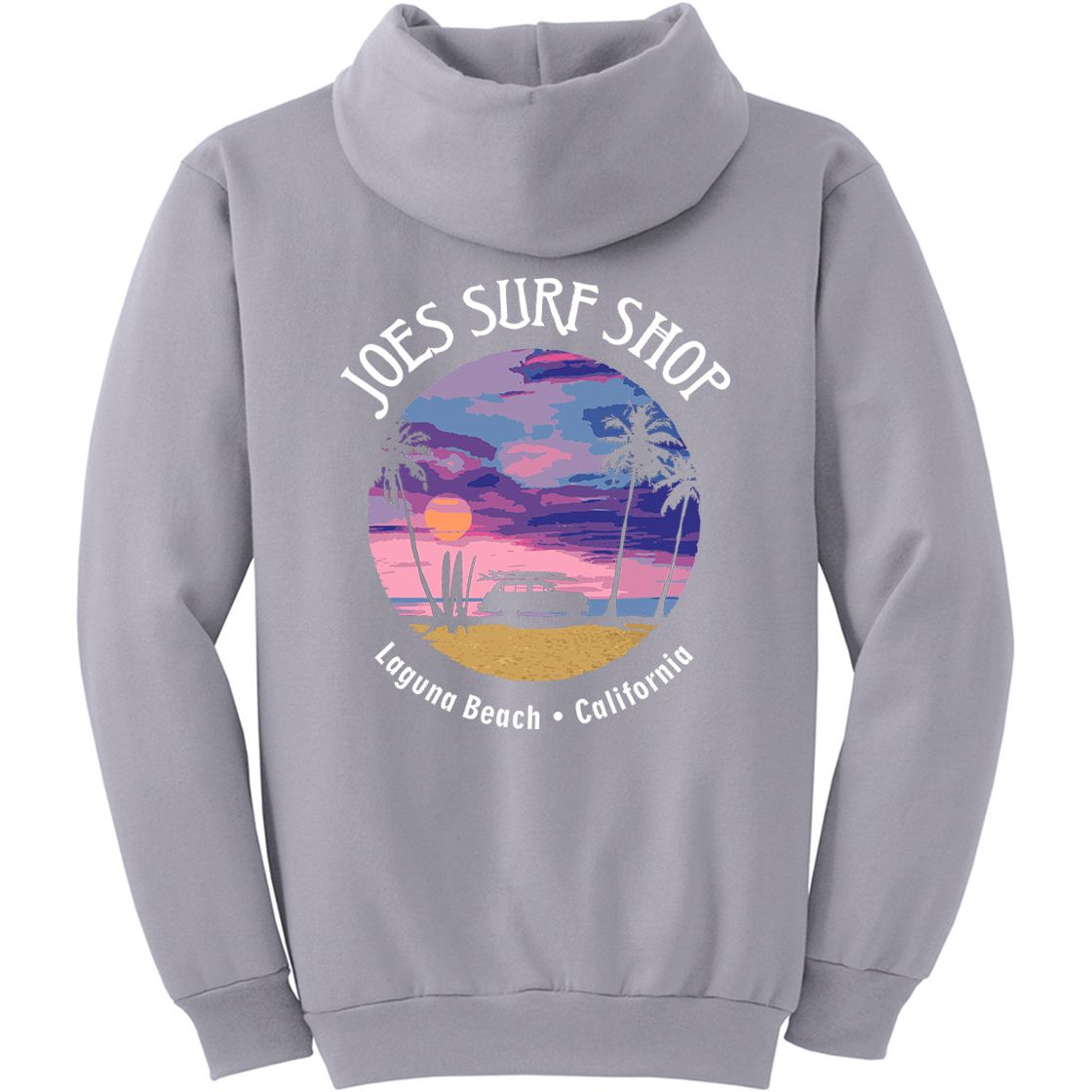 Joe's Surf Shop Wagon Silhouette Pullover Surf Hoodie - Angler's Pro Tackle & Outdoors