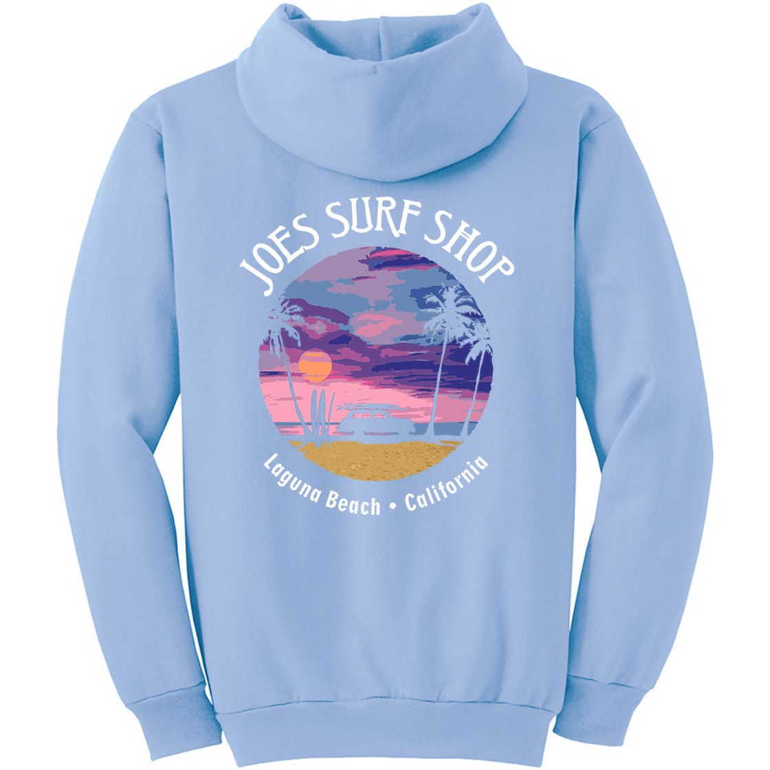 Joe's Surf Shop Wagon Silhouette Pullover Surf Hoodie - Angler's Pro Tackle & Outdoors